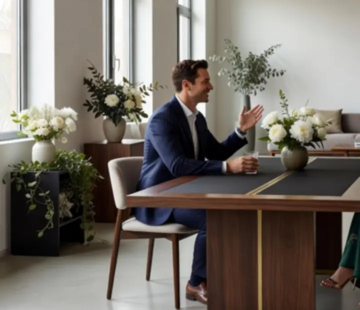 Stylowe portfolio inspiracji NAXSOL ENTERPRISES LTD z eleganckimi aranżacjami, stołami do gier, florystyką i emocjami gości